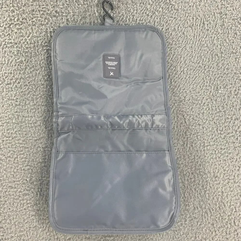 Travel Bag Toiletry Cosmetics Makeup Organizer 9 x 7 x 3 Grey